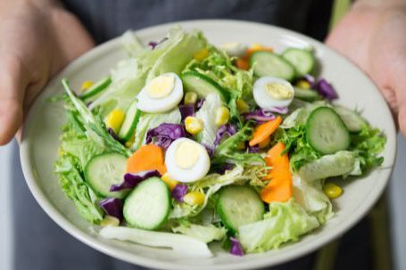 Nutrition - Bowl of Vegetable Salad