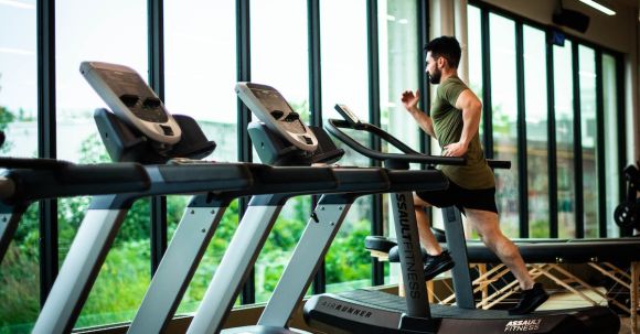 Man Fitness - An on Treadmill