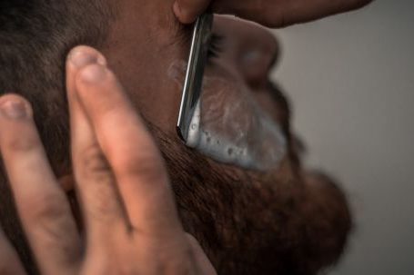 Shaving - Person Holding Gray Straight Razor